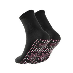 Winter Socks Increase Friction Massage Socks - Keep Foot Warmth - Black - 1 Pair