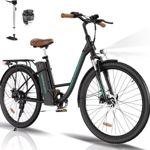 COLORWAY BK31 City Electric Bike with a powerful 350W motor, 36V 15AH removable battery, and ergonomic design for safe, efficient urban commutes.