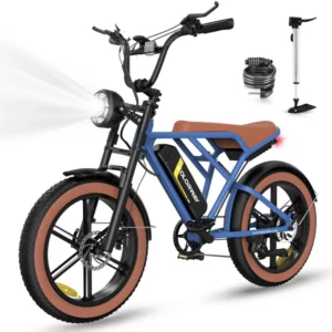 COLORWAY BK29 Off Road Electric Bike – 20” Fat Tires, 48V Battery, 250W Motor