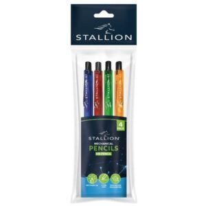Mechanical Pencils 4pk HB Pencil – Refillable, Smooth Writing, and Comfortable Grip for School & Office