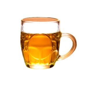 Tea Beer Drinking Glass Mug – Crystal Glassware for Tea & Beer, 280ml