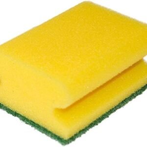 Cleaning Sponge, Household Sponge, Yellow Sponge, Eraser Sponge, Various Sizes, Yellow, Size: 15 x 9.5 x 4.5 cm – Highly Absorbent & Durable