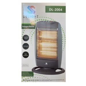 Delight Housewares Halogen Heater 3 Bar – Efficient & Portable Heater