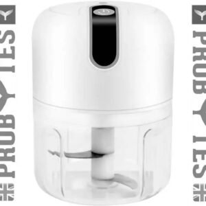 250ml Electric Chopper Mini Food Processor – Portable, Rechargeable, One-Press Garlic & Vegetable Crusher – USB Charging, BPA-Free, Stainless Steel Blades