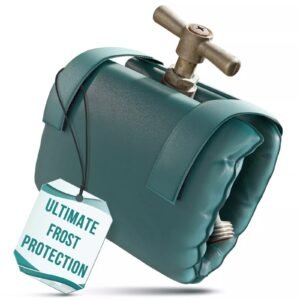Insulated Outside Tap Cover Winter Frost Protector – Outdoor Weather Jacket for Garden Taps