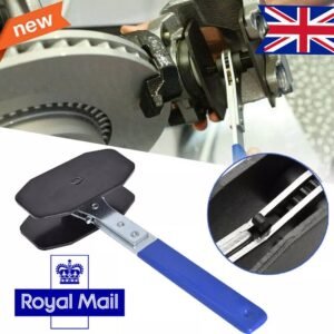 "Ratchet Brake Caliper Press Tool – Piston Retracting Spreader for Car Garage, Stainless Steel – 27x6.5cm"