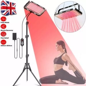 Red Light Therapy Device 96LED Infrared Heat Lamp for Pain Relief, Physiotherapy, and Skin Treatment