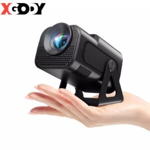 5G 4K Projector Smart HD LED WiFi Mini Bluetooth Office Home Theater HDMI USB – 180° Rotatable, 120'' Giant Screen – UK