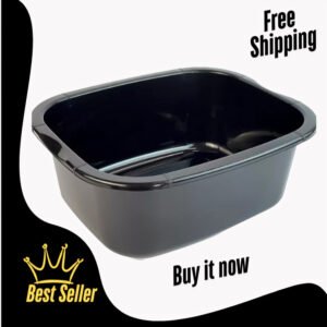 Rectangular Washing Up Bowl Plastic Kitchen Basin Sink Dish Cutlery Tidy
